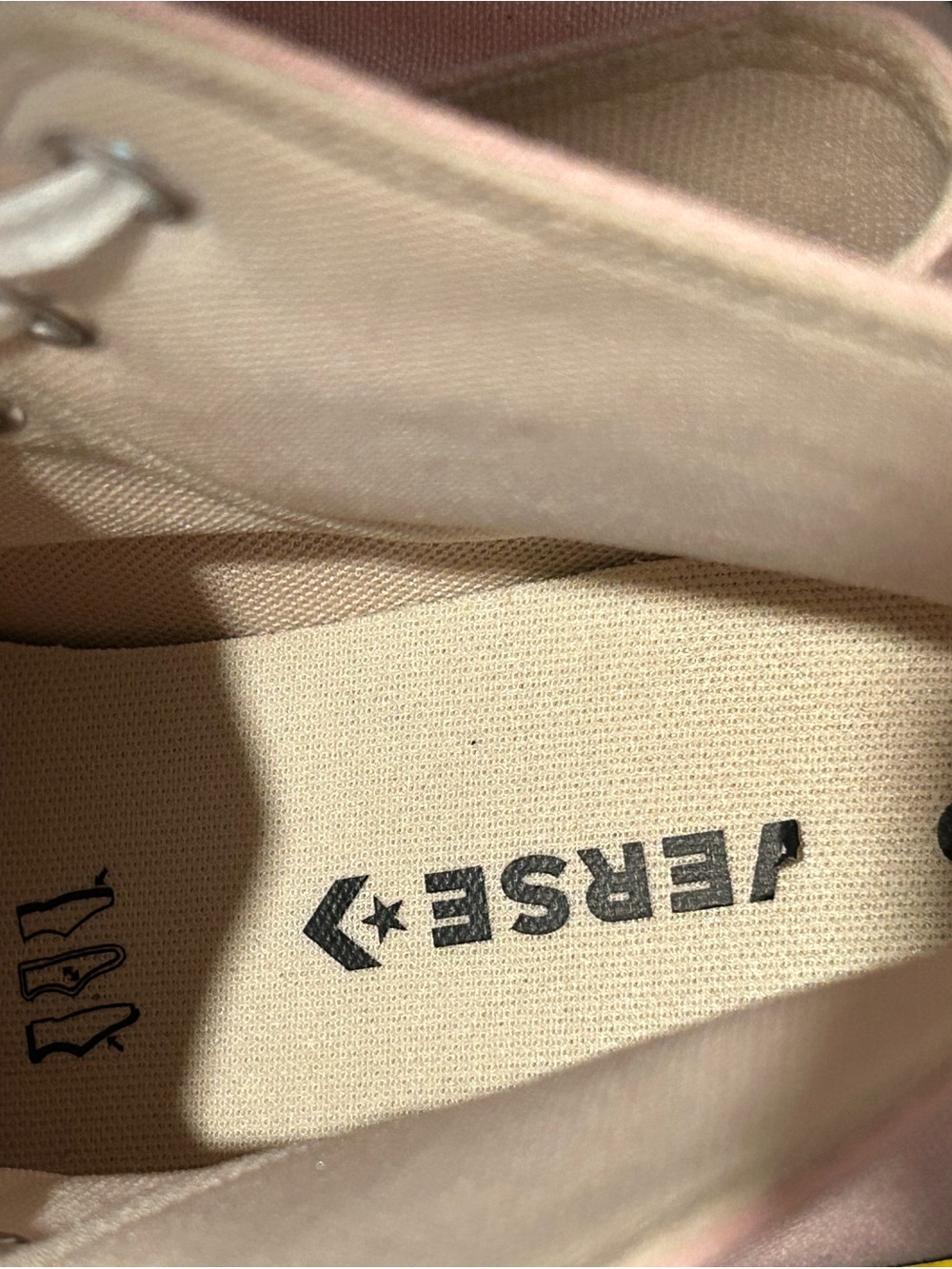Converse Pink High-Top Canvas Sneakers with White Toe - Picture 7 of 7